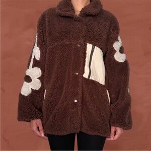 SANDY LIANG DELPHINE FLEECE JACKET